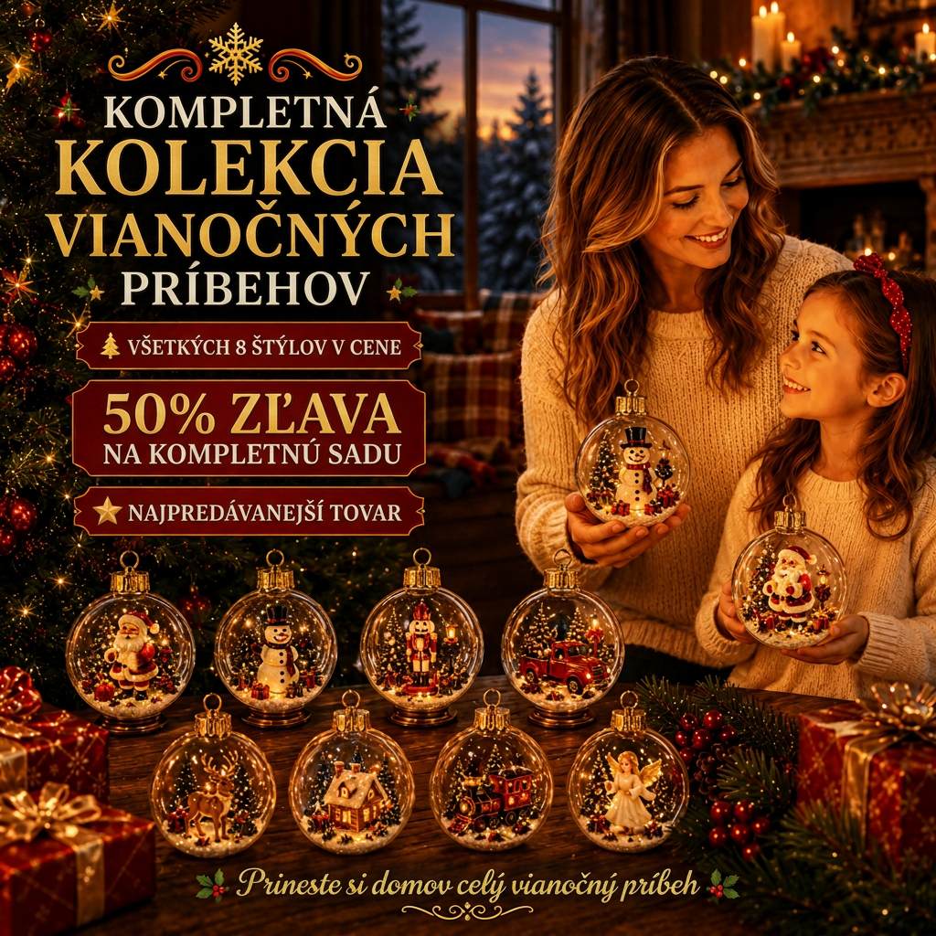 🎄 Žiarivá vianočná rozprávková dekorácia🍇 – Osvetlená miniatúrna sviatočná scéna s teplým LED svetlom✨