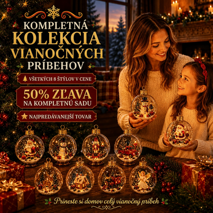 🎄 Žiarivá vianočná rozprávková dekorácia🍇 – Osvetlená miniatúrna sviatočná scéna s teplým LED svetlom✨