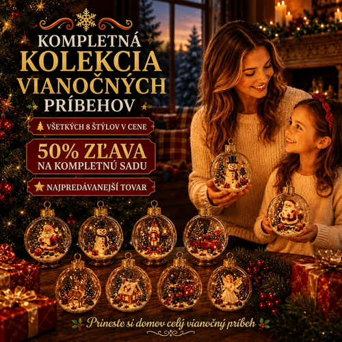 🎄 Žiarivá vianočná rozprávková dekorácia🍇 – Osvetlená miniatúrna sviatočná scéna s teplým LED svetlom✨