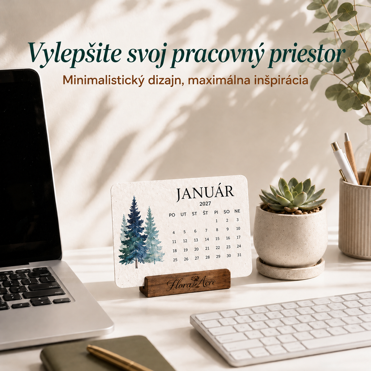 🌱 Kalendár na rok 2027 so semienkami na výsadbu 🍈 – Rok plný krásy a nového života na každej strane! 🌸🎁