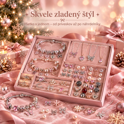 🎄 Vianočný adventný kalendár so šperkami pre ženy na rok 2026🍈 – 24 dní prekvapení v podobe príveskov, náramku a náhrdelníka ✨