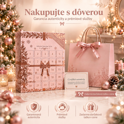 🎄 Vianočný adventný kalendár so šperkami pre ženy na rok 2026🍈 – 24 dní prekvapení v podobe príveskov, náramku a náhrdelníka ✨